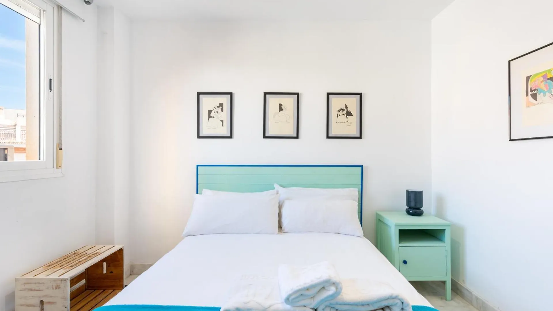 Apartmán Wintowinrentals Quiet Apartment, Good Location, Free Parking Màlaga